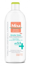 Mixa Micellar Water Anti-Imperfection micelární pleťová voda pro zmatnění pleti 400 ml